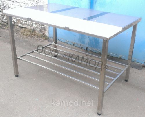 Стол обвалочный с полкой односторонний