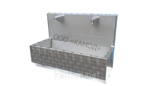 Купить сенсорный умывальник с фотоэлементом две секции