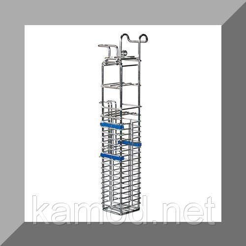 Бокс корзина для 2 ножей 2 мусата и перчатки