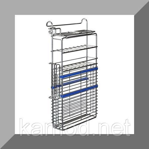 Корзина для 8 ножей и 2 мусата из нержавейки
