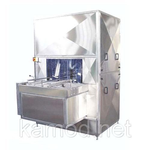 Машина для мойки инвентаря с модулем обдува из нержавейки