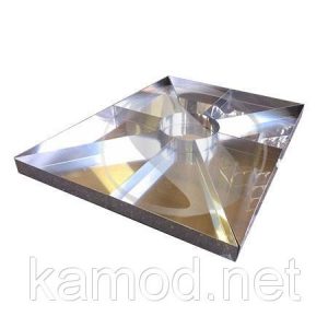 Витрина гастроемкость для магазинов из нержавейки