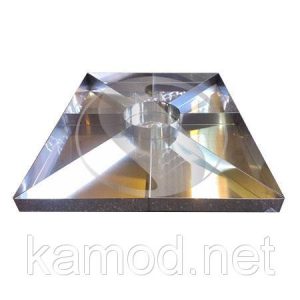 Витрина на восемь секций из нержавейки