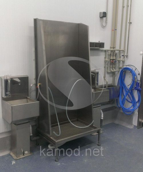 Умывальник бесконтактный с педалью из нержавейки